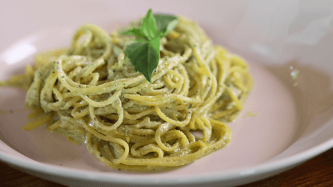 Chitarra di Campofilone pesto di pistacchi e limone
