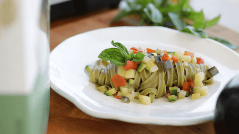 Fettuccine di Campofilone agli Spinaci all'ortolana