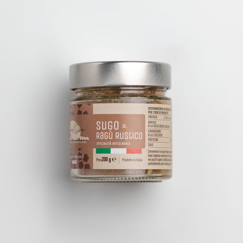 Sugo al Ragù rustico
